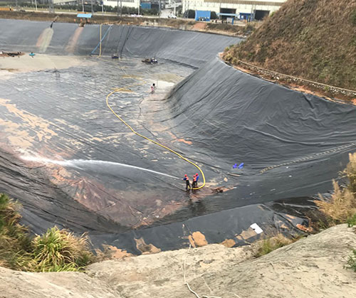 托克托废水池清理