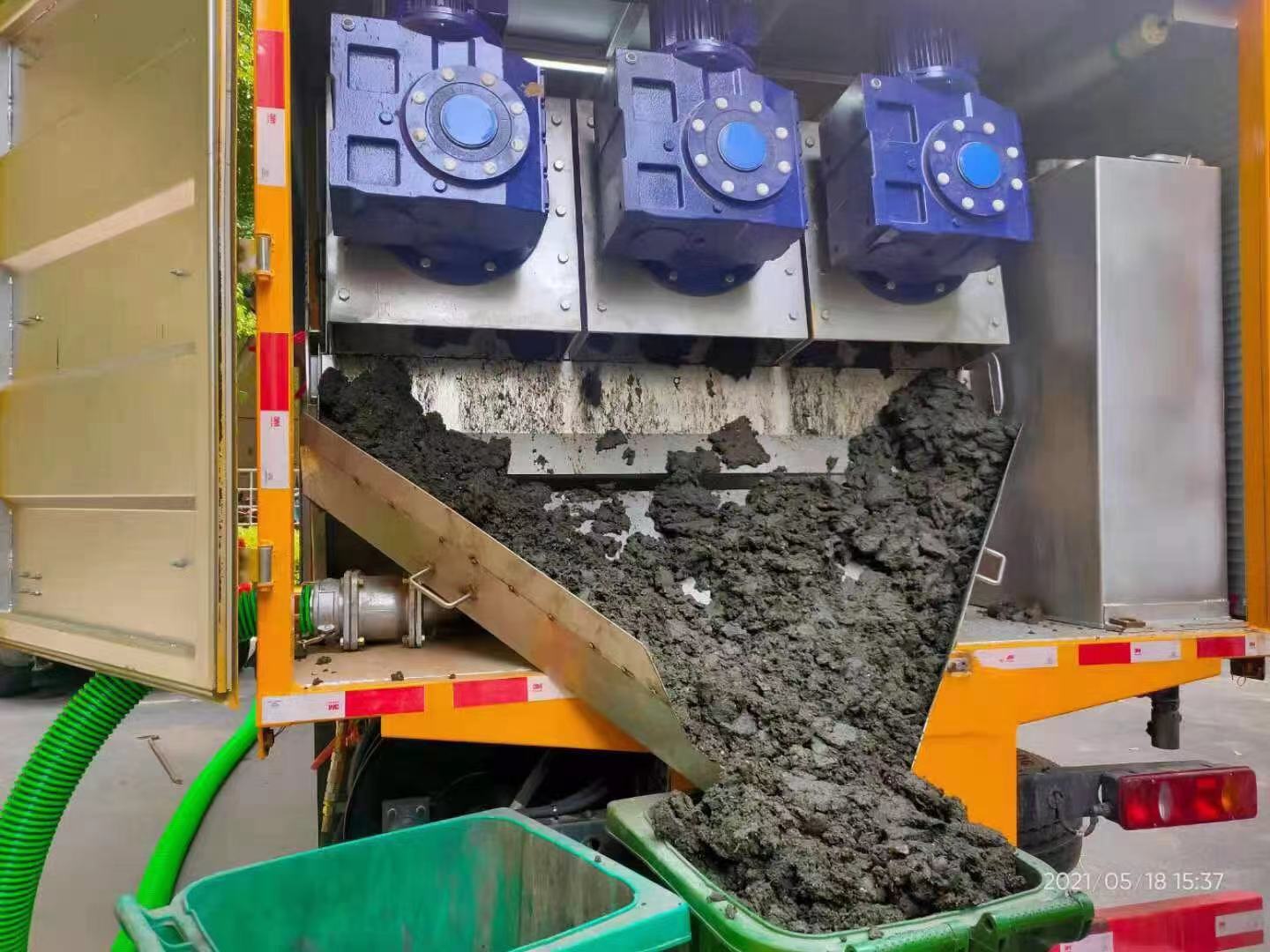 托克托化粪池清掏城市维护站-泥浆净化干湿分离处理